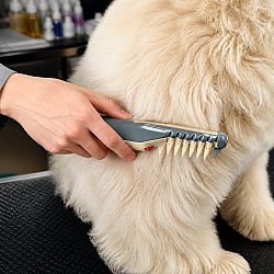 Електрически Гребен за Кучета и Котки Knot Out - Прецизно и Безболезнено Премахване на Сплитания