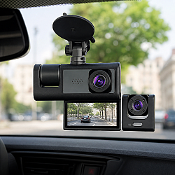 DVR PRO Камера FULL HD 1080P с 3 Лещи, Нощно Виждане и Запис на Контур