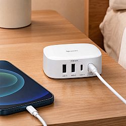 Power Socket 35W с Fast Charge: Зарядно устройство с 2 USB и 2 TYPE-C изхода