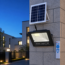 Мощен 400W LED Прожектор с Метална Конструкция, Отделен Панел и Дистанционно Управление - Пълна Осветителна Контрол и Възможности