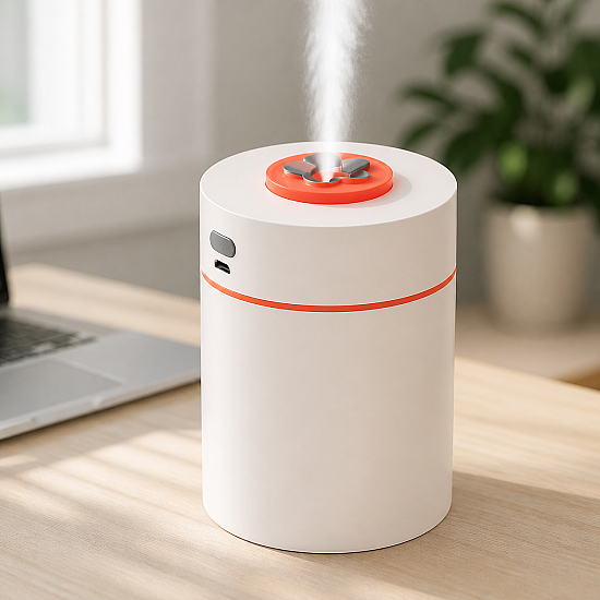 Мини Дифузер-Овлажнител за Въздух HUMIDIFIER H1 -240ml: Вашият Компактен Инструмент за Подобряване на Въздуха | Здраве