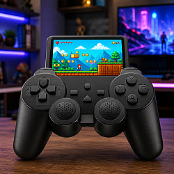 S10 Mini Джойстик Конзола - Компактна Игрова Станция с Вграден Екран и Игри