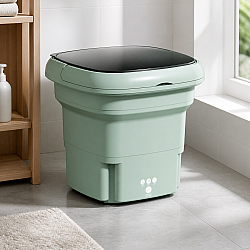 Green Portable Washing T60 - Иновативна Сгъваема Пералня за Максимален Комфорт и Ефективност