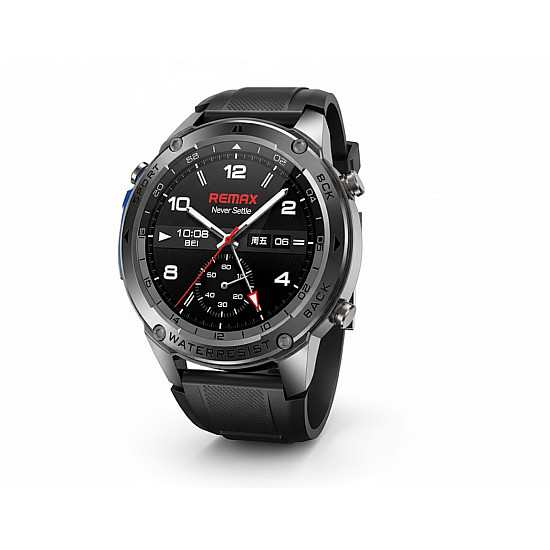 Смарт часовник Remax WATCH18, Сив,GPS, AMOLED, 170+ спортни режима, 5 ATM водоустойчивост | Смарт часовници и гривни