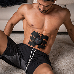 Мобилен електростимулатор за мускули Six Pack EMS - Изградете перфектната форма и силни мускули с лекота