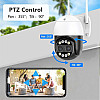 Външна Wi-Fi камера 8MP с двойна леща,Авто Zoom, Автоматично Проследяване, Разпознаване на човешка форма Външна Wi-Fi камера 8MP с двойна леща,Авто Zoom, Автоматично Проследяване, Разпознаване на човешка форма | Видеонаблюдение