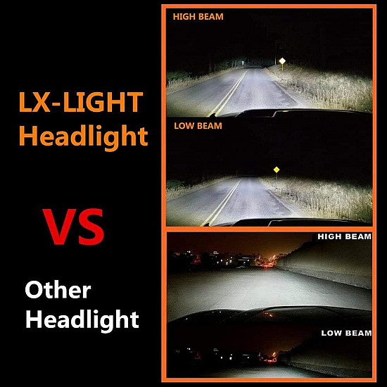 Комплект от 2 броя фарове за джип с 2 лупи,Jeep Headlight 7 inch, 50W, IP67 | Принадлежности