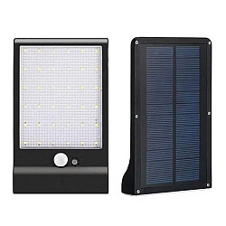 Соларна лампа РК със стойка с 36 LED и сензори