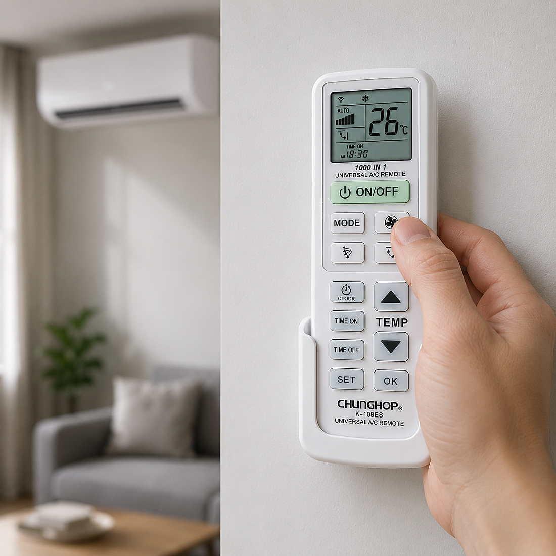 Програмиране на дистанционно EV1052