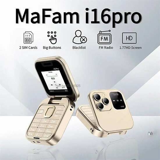 Сгъваем телефон i16 EV6451 с две SIM карти | Смарт устройства