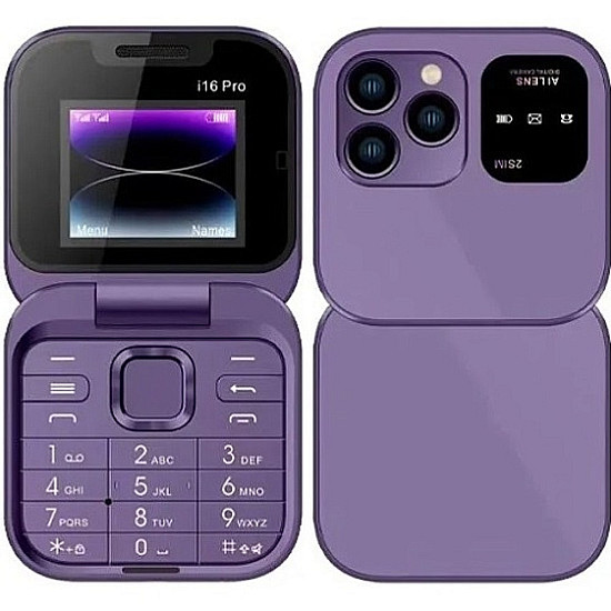 Сгъваем телефон i16 EV6451 с две SIM карти | Смарт устройства