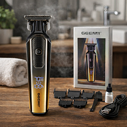 Машинка за подстригване Geemy GM-8058 с LED дисплей