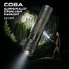 Мощен LED фенер COBA CB-G910,професионален фенер с далекобойност 3000 м, 5 режима и алуминиев корпус | Къмпинг