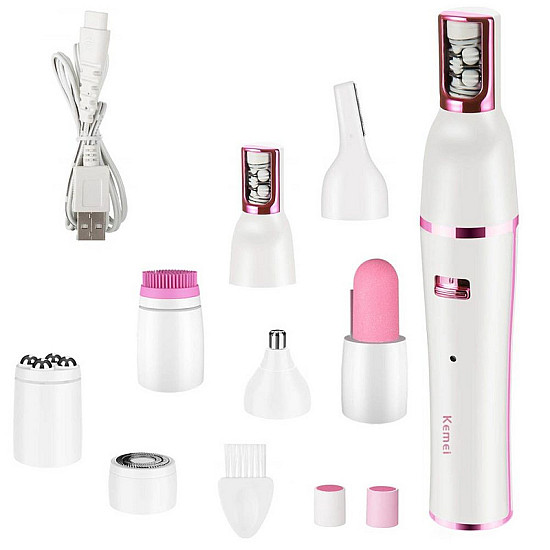 Kemei Beauty Комплект 7 в 1 Дамски Водоустойчив Мултифункционален Уред за Лична Грижа | Уреди за красота