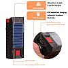 Соларен фар за велосипед 3 в 1 с 1200 lm, 4000 mAh, IPX5 | Аксесоари за мотор и колело