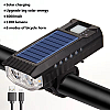 Соларен фар за велосипед 3 в 1 с 1200 lm, 4000 mAh, IPX5 | Аксесоари за мотор и колело