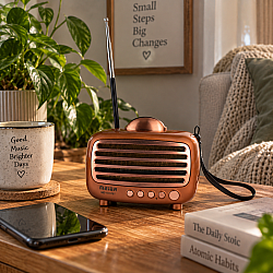 Преносимо ретро радио с Bluetooth Meier MD-1017BT
