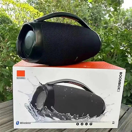 Преносима Bluetooth Тонколона BoomSB0X3 Мощен звук, дълбок бас и водоустойчив дизайн | Безжични колони