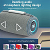 Портативна Bluetooth Тонколона T&G TG657–Силен звук, RGB светлини и устойчив дизайн Портативна Bluetooth Тонколона T&G TG657–Силен звук, RGB светлини и устойчив дизайн | Безжични колони
