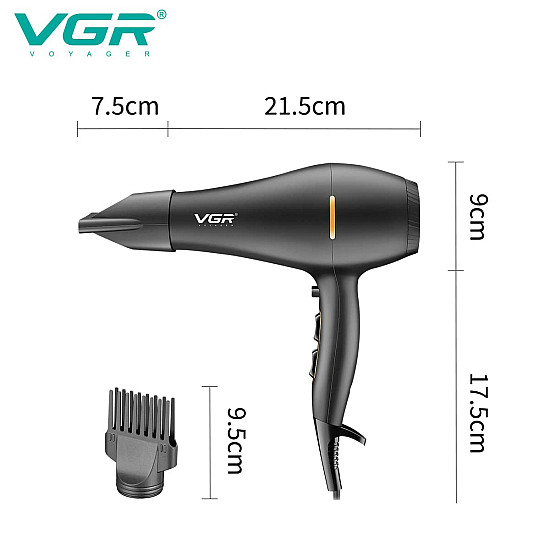 Сешоар VGR V-433,Професионална грижа за вашата коса | Уреди за красота