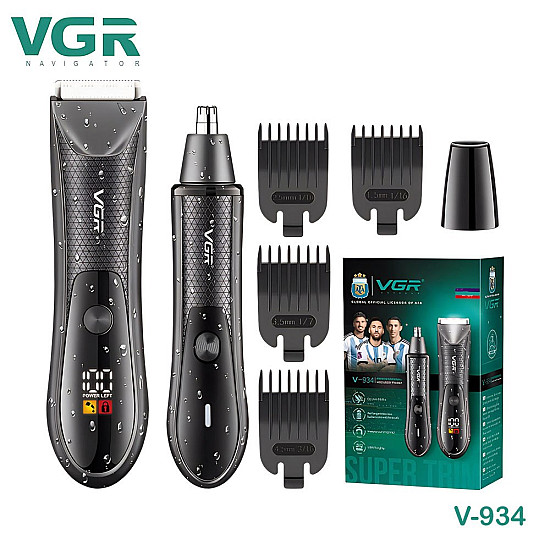 Професионален 2 в 1 тример за нос и тяло VGR V-934 | Машинки за подстригване