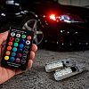 Цветни LED светлини за габарит T10 - Персонализирайте вашия автомобил с ярки и стилни светлини! | Принадлежности