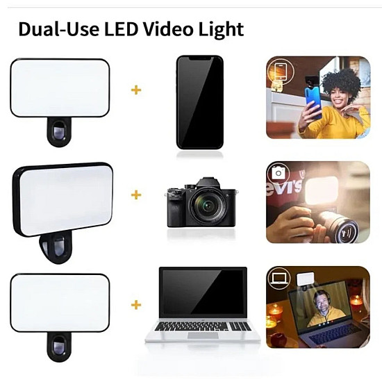 LED лампа за стрийминг, видео и снимки | Видео и Фото камери