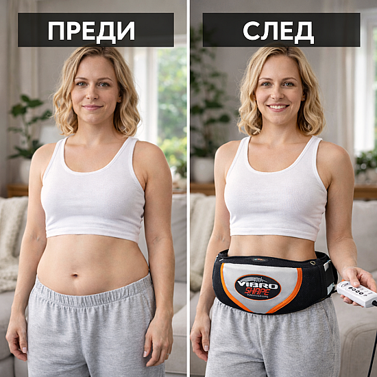 Vibro Shape виброколан за отслабване със сауна ефект | Спорт