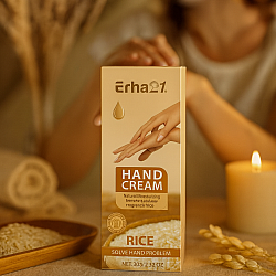 Хидратиращ крем за ръце с оризов екстракт Erha21 RICE