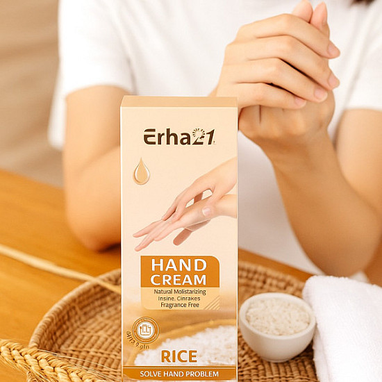 Хидратиращ крем за ръце с оризов екстракт Erha21 RICE | Здраве