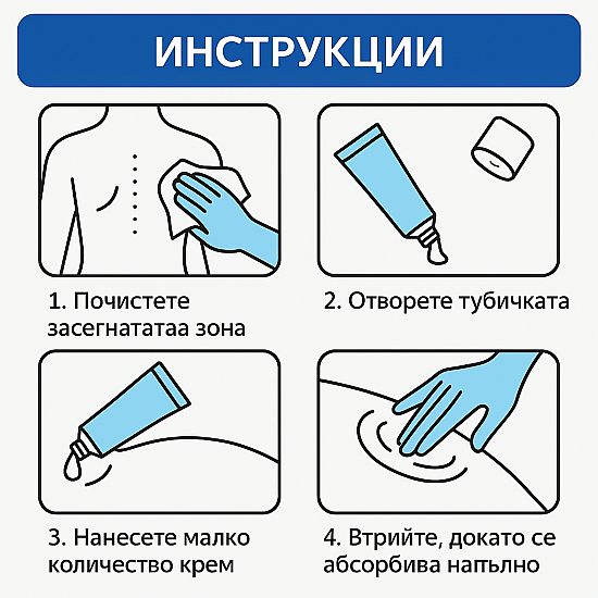 Крем за облекчаване на лумбална болка 20g Крем за облекчаване на лумбална болка 20g | Здраве