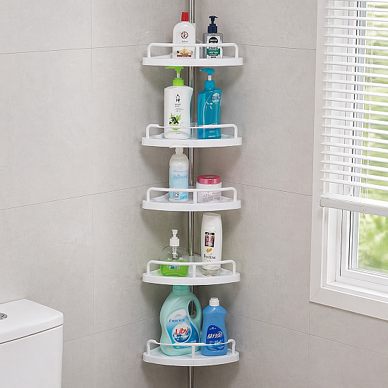 Универсален ъглов рафт за баня MULTI CORNER SHELF | Домашни потреби и Органайзери