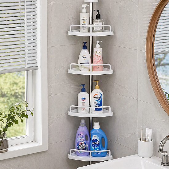 Универсален ъглов рафт за баня MULTI CORNER SHELF | Домашни потреби и Органайзери
