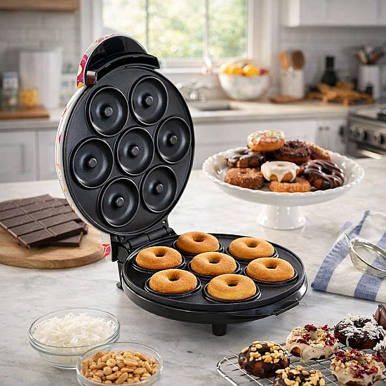 Уред за Приготвяне на Понички и Десерти Donut Maker Уред за Приготвяне на Понички и Десерти Donut Maker | Домашни потреби и Органайзери