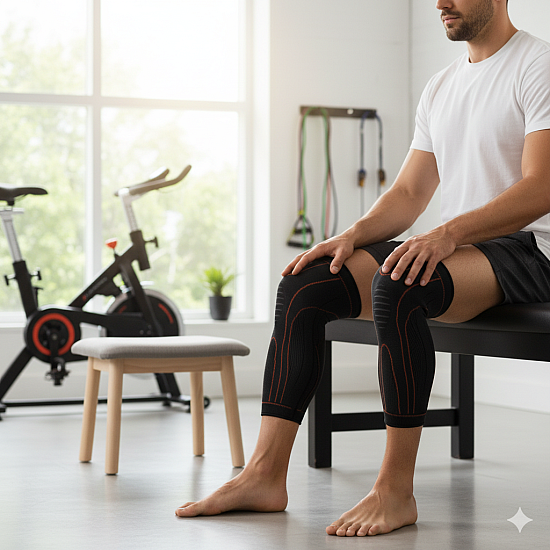 Наколенка за стабилност и комфорт VBOSI Knee Support 7618B | Спорт