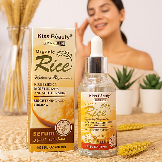 Органичен серум с оризова есенция Kiss Beauty Rice Serum 30 мл | Здраве