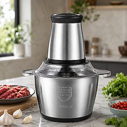  Електрически Чопър Food King 2000W Мощност и 5 Литров Капацитет