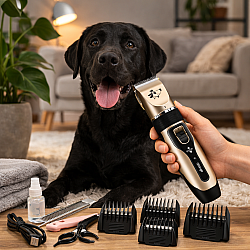 Комплект машинка за подстригване на домашни любимци Pet Clipper 6680 Комплект машинка за подстригване на домашни любимци Pet Clipper 6680