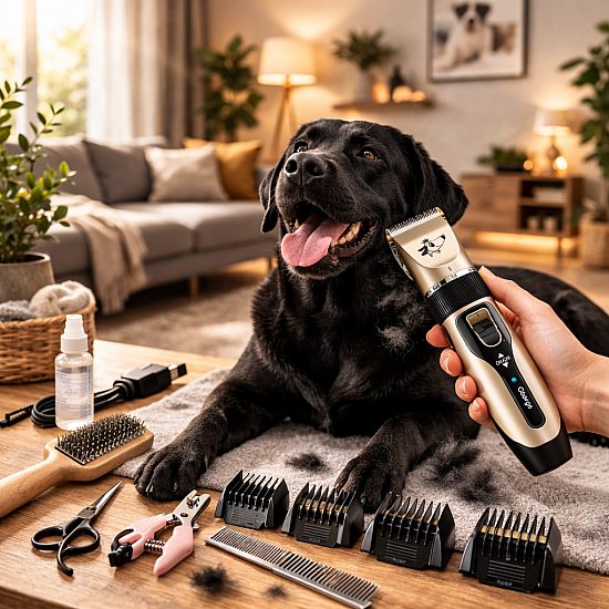 Комплект машинка за подстригване на домашни любимци Pet Clipper 6680 | Домашни любимци