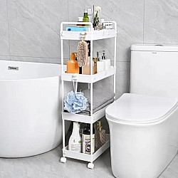 Компактна дизайнерска количка етажерка за баня и кухня EV1061