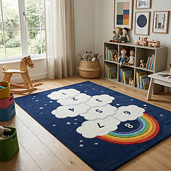 Детски килим за игра 120х160см EV1096 School