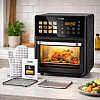 Фритюрник TOBI 16L 2400W с пълноцветен сензорен дисплей EV1110 | Уреди за Готвене