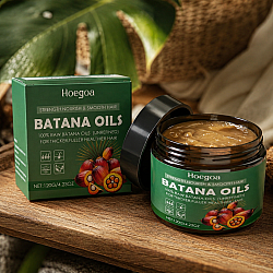 Крем BATANA OILS за дълбока хидратация за мека и здрава коса 120 г EV1131