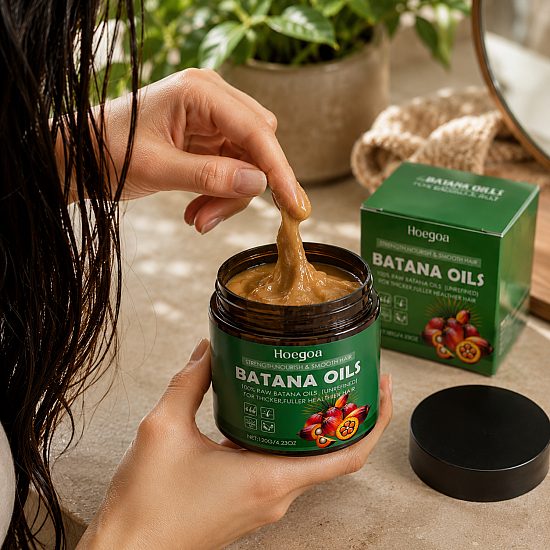 Крем BATANA OILS за дълбока хидратация за мека и здрава коса 120 г EV1131 | Здраве