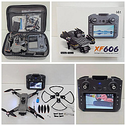 Професионален GPS дрон XF606 с 8K камера, 5G WiFi, интелигентно избягване на препятствия и дистанционно с екран