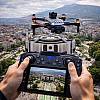Професионален GPS дрон XF606 с 8K камера, 5G WiFi, интелигентно избягване на препятствия и дистанционно с екран | Дронове