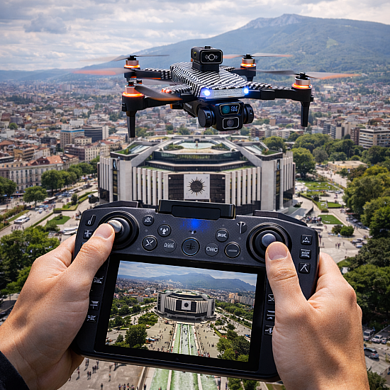 Професионален GPS дрон XF606 с 8K камера, 5G WiFi, интелигентно избягване на препятствия и дистанционно с екран | Дронове