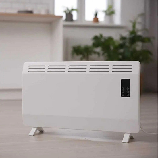 WiFi Конвекторен отоплител Oliver Voltz,2400W, Дистанционно управление, LED дисплей, Таймер и Защита от прегряване | Отоплителни уреди