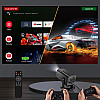 Проектор HCS350 Pro Ретро с конзола за видеоигри, два джойстика и Android 12.0 TV OS | Видео игри