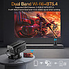 Проектор HCS350 Pro Ретро с конзола за видеоигри, два джойстика и Android 12.0 TV OS | Видео игри